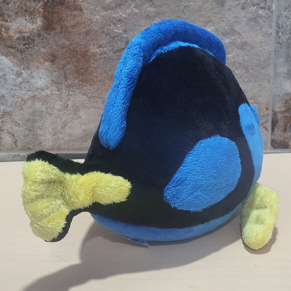 Petting Zoo Bright Eyes Blue Tang Fish Plush Toy 1994 - Picture 7 of 12
